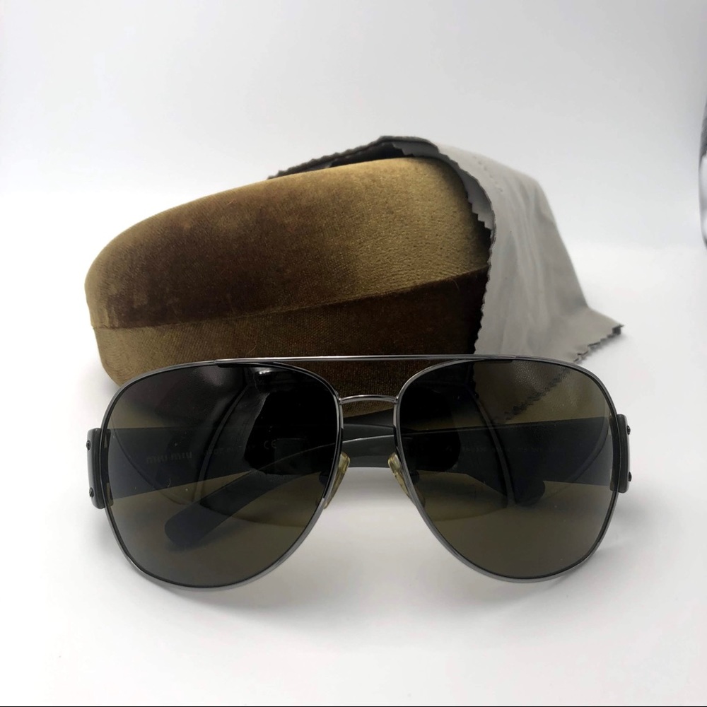 Miu Miu Aviator Sunglasses